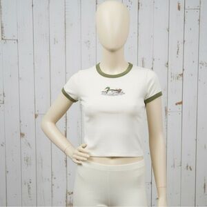 🛍️BUNDLE ONLY ITEM🛍️Y2K Mallard Duck Baby Tee